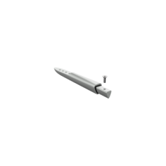 Fuselage Tail Silver 2 +
