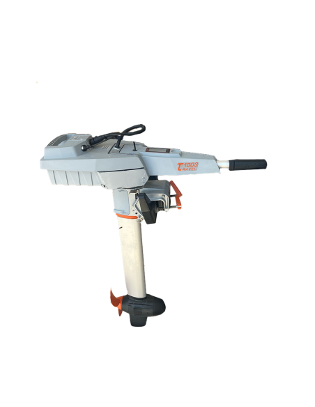 Occasion – Torqeedo Travel 1003 CS (arbre court) – 3 CV équivalent – +2 batteries externes + kit panneau solaire